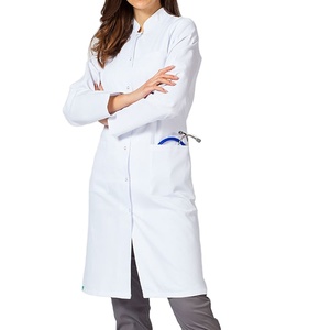 Customize Unisex Medical Lab Coat Wholesale Doctor Gowns Clinic Uniform Doctor Wear Dental Lab Coats with Cuffs - Product Image 1