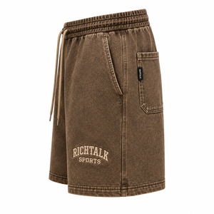 RICHTALK SPORTS <b>Men's</b> <b>Baggy</b> <b>Trousers</b> Mid Waist Drawstring Casual Breathable Lightweight Winter Wear Quick Dry Polyester/Cotton - Product Image 3