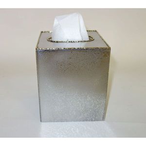 Boîte à mouchoirs design moderne et écologique pour table de mariage, usage domestique et professionnel, distributeur de papier, rangement en acier inoxydable - Product Image 6