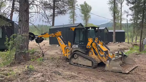 Chargeuse-pelleteuse multifonctionnelle JCB 1CX, mini-chargeuse frontale, capacité nominale de 4 tonnes, moteur Perkins, pour la construction - Approvisionnement direct usine - Product Image 2