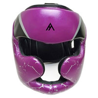 Protector de Cabeza de Cuero para Boxeo y MMA de Último Diseño, Personalizable, Ecológico, Transpirable, Equipo de Entrenamiento Protector de Alta Calidad