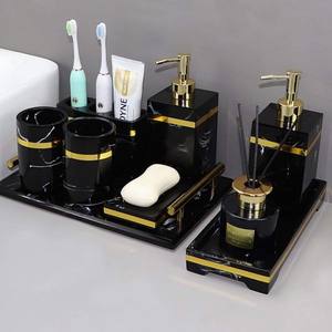 Ensemble de salle de bain en résine époxy 100% haute qualité, fabriqué à la main par crescent crafts - Product Image 5