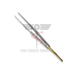 Ensemble de micro-pince à aiguilles, ciseaux et pincettes Castroviejo en acier inoxydable, instrument chirurgical manuel de précision réutilisable - Product Image 6