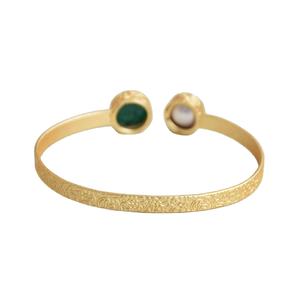 Pulsera Ajustable de Latón Mate, Joyería Minimalista Hecha a Mano, Unisex, Venta al por Mayor, Exportación a Granel - Product Image 5