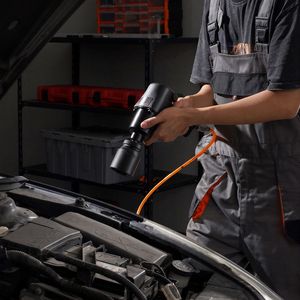 Set di chiavi a bussola a 6 punte SAE da 1 pollice, 9 pezzi, per dadi di asse, in CR-MO trattato termicamente, con custodia inclusa - Product Image 1