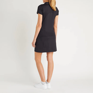 Camiseta Polo de Golf Personalizada al por Mayor para Mujer, Manga Corta, Cuello con Cierre, Cuello Camisero, Poliéster y Elastano - Product Image 2