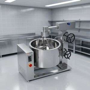 Chaudière à vapeur rotative à induction Amicook 380V/440V, modèle de cuisson commerciale automatique, robuste et durable - Product Image 1