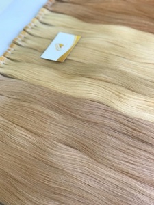 Extensiones de Cabello Pre-adheridas con Cinta Adhesiva, 100% Cabello Virgen Remy Vietnamita, Estilo Liso y Ondulado, Todos los Colores, 100 g, 8-32 Pulgadas - Product Image 4