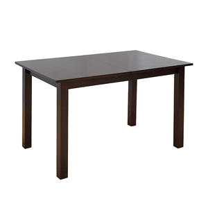 Mesa de Comedor Extensible de Madera de Caucho, Color Espresso Moderno, en Cajas de 5 Capas, Lista para Exportar, Fabricante de Vietnam - Product Image 5