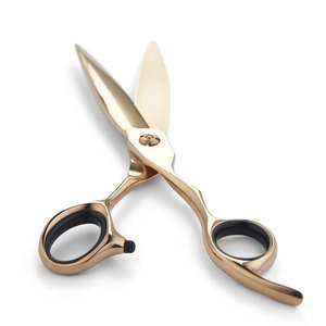 Tijeras de Corte de Pelo Profesionales de Primera Calidad en Oro Rosa con Cuchillas de Acero Inoxidable Ultra Afiladas para Salón, Barbería y Uso Doméstico - Product Image 5