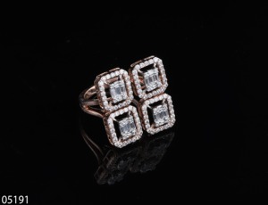 Bague en or massif 14 carats D'VINS JEWELS avec diamant VVS de laboratoire taille brillant certifié IGI pour fiançailles, mariage, fête, femme, 2-5g - Product Image 4