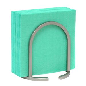 Porte-serviettes décoratif en fer avec finition noire mate, porte-mouchoirs pour la décoration de table à manger, pour la décoration d'hôtel - Product Image 5