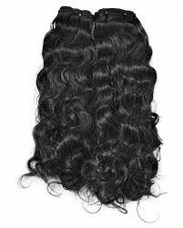 Extensions de cheveux naturels noirs bouclés, double trame, vierges Remy, décolorés, couleur indienne, mèches simples, cheveux en vrac 100g - Product Image 1