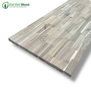 Acacia <b>Finger</b> Jointed Solid Wood <b>Board</b> Unfinished Indoor Furniture - Product Image 1