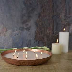 Urli de Cobre Más Vendido para Uso Espiritual, Tamaño Personalizado, Ecológico, Hecho a Mano, Recipiente para Velas, Decoración del Hogar, Día de San Valentín - Product Image 1