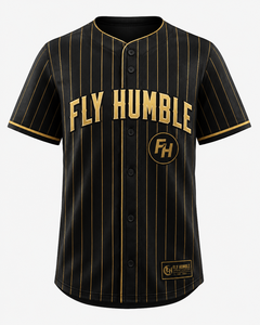 เสื้อเบสบอล Fly Humble สำหรับผู้ชาย สำหรับใส่ทีม/ชื่อผู้เล่น ผ้าทวิลล์ ระบายอากาศได้ดี แขนยาว ทรงปกติ ใส่ได้ทุกฤดู - Product Image 6