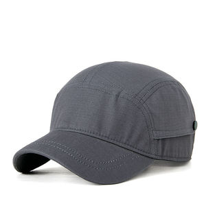 <b>Black</b> <b>Baseball</b> <b>Cap</b> Unisex Adjustable Breathable Waterproof Twill Hat for Adults Casual Spring Summer Wear - Product Image 4