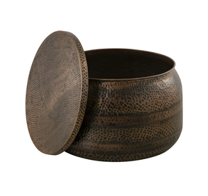 Mesa de centro de Metal de decoración de lujo para el hogar con diseño de panal en relieve, mesa de centro personalizada, exportador para sala de estar del hogar - Product Image 2