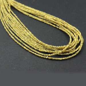 เพชรดิบสีเหลืองแบบไม่เจียระไน ขนาด 2-4 มม. ได้รับการรับรองจาก CMA สำหรับทำเครื่องประดับ - Product Image 4