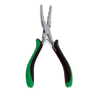 Hair Extension Tools Double Spring <b>Bead</b> Crimping Pliers Micro Ring Remover pliers custom logo matte black tools - Product Image 4