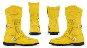 Bottes de moto imperméables, équipement de protection, chaussures de course antidérapantes pour Motocross, bottes de sécurité durables à boucle pour hommes - Product Image 6