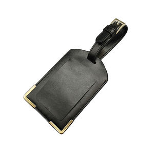 ป้ายชื่อกระเป๋าเดินทางหนังแท้แบบปรับได้ หลายสี หนังนิ่ม กันน้ำ หรูหรา - Product Image 5