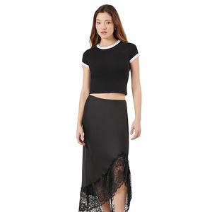 Nuevas Camisetas Cortas para Mujer, Elásticas, Talla Regular, Estilo Urbano, Ajustadas, Transpirables, Ligeras y a la Moda - Product Image 2