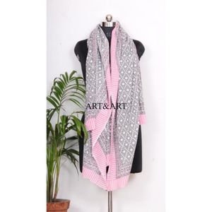 Wholesale 100% Soft Cotton Fabric Low Price Hand Block Printed Pario Sarongs Beach <b>Cover</b> <b>Head</b> Scarves <b>for</b> <b>Women</b>-scarf - Product Image 5