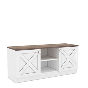 ขาตั้งทีวี2ตู้แบบวินเทจพร้อมฐานไม้ที่เป็นเอกลักษณ์สไตล์ย้อนยุค - Product Image 2