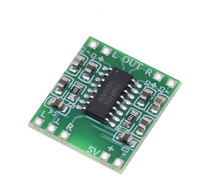 Carte d'amplificateur de puissance PAM8403 - Classe D, 2x3w, carte d'amplificateur de puissance numérique ultra-miniature, 2,5 - 5V, peut être alimentée par USB