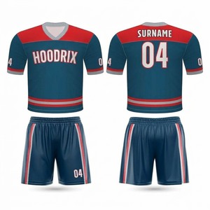 High Quality Fully Sublimated Lacrosse Jersey Custom Design No Fading Mesh Breathable Team Lacrosse Uniforms OEM Wholesale - Product Image 1