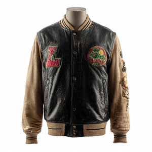 Veste en cuir vintage de haute qualité, très élégante et stylée - Product Image 5