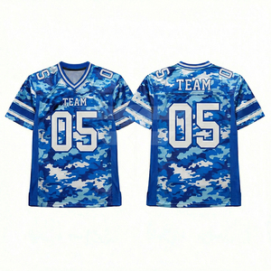 เสื้อฟุตบอลผ้าตาข่ายพรีเมียม ทรง unisex สำหรับผู้ใหญ่ แขนสั้น ระบายอากาศได้ดี ไซส์พลัส สกรีนลายทีมได้ตามต้องการ แห้งเร็ว - Product Image 3