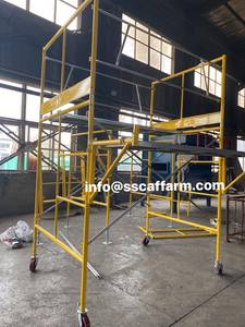 Modern Style Chile Construction <strong>Galvanized</strong> Steel Ladder <strong>Frames</strong> and <strong>Scaffolding</strong> 2-Layer <strong>Frame</strong> for Sale - Product Image 5