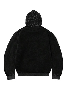Vente en gros de sweats à capuche Y2K Streetwear, coupe ample, coton lourd, logo personnalisé en strass, fabricant Pakistan - Product Image 2