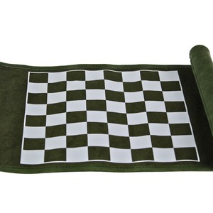 Portable Lightweight Real Microfiber Leather Travel <b>Backgammon</b> Roll-Up Game Set Foldable Chess <b>Board</b> Games - Product Image 4