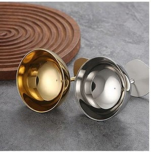 Premium Stainless Steel Ice Cream Bowl Snack Dessert Bowl Reusable Salad Cup Metal Bowl for party wedding birthday celebration - Product Image 1