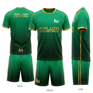 Uniforme de Fútbol Personalizado con Transferencia Térmica, Kit Completo, Anti-Pilling, Secado Rápido, Tallas Grandes, Protección UV, Absorbe la Humedad, Ropa Deportiva para Equipos de Fútbol - Product Image 6