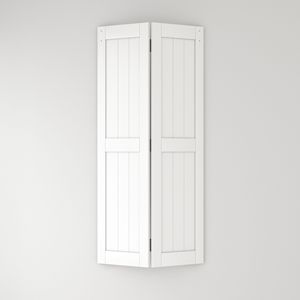 Porte da fienile scorrevoli in legno massello con Kit di binari Hardware incluso - Product Image 6