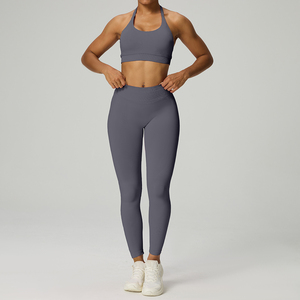 Conjunto Deportivo de 3 Piezas sin Costuras para Mujer, Ropa Deportiva para Entrenamiento, Gimnasio, Fitness, Yoga - Product Image 2