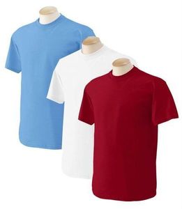 Camiseta con logotipo personalizado, transpirable, de tela jersey de algodón peinado de 160 GSM, cuello redondo informal. - Product Image 1