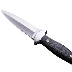 Cuchillo de Acero Inoxidable con Hoja Recta y Mango de Micarta, Cuchillo de Caza de Grado Industrial - Product Image 3