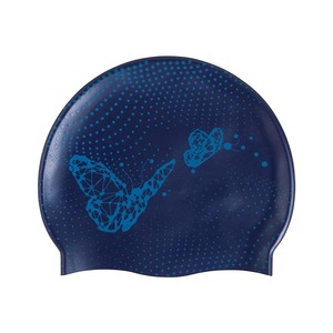 Bonnet de bain imprimé unisexe, coloré, en polyester, ajustement élastique, design imperméable - Product Image 4