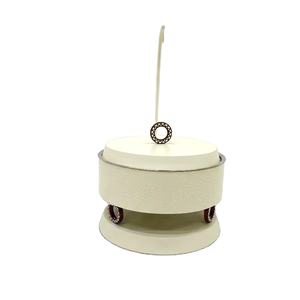 Plat chauffant rond en acier inoxydable antiadhésif de qualité supérieure, moderne et durable, avec couvercle, lavage à la main uniquement - Product Image 1