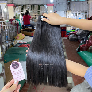 La mejor calidad virgen vietnamita hueso recto sin procesar Peluca de pelo crudo extensiones de cabello humano de larga duración de proveedor de confianza - Product Image 6
