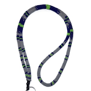 Luxury Seed Beads Beaded <b>Lanyards</b> <b>For</b> Stylish ID Cards Handmade Seed Beads Beaded <b>Lanyards</b> <b>For</b> Office Badge Use - Product Image 6