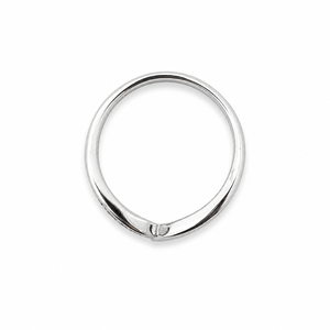Anillo Infinito de Plata de Ley 925 para Mujer con Circonita Cúbica, Minimalista, Moderno, Elegante, Acabado Pulido, para Uso Diario - Product Image 3