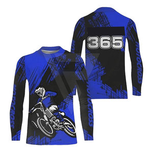 Jersey Personalizado de Manga Larga, Transpirable, Ignífugo, Talla Grande, de Secado Rápido, Estilo Bomber, para Carreras y Calle, con Logotipo Personalizado, Ligero - Product Image 1