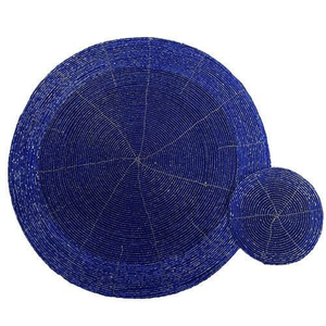Classic <b>Beaded</b> <b>Placemats</b> Mats & Pads <b>Beaded</b> Palm Tree Design <b>Placemat</b> Luxury Dining Table Decor - Product Image 2