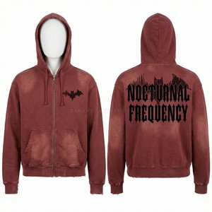 Sudadera con Capucha Morada Vintage Personalizada para Hombre, Estampado Gráfico DTG, Sudadera de Gran Tamaño, Estilo Urbano, Sudadera con Capucha de Felpa Lavada al Ácido - Product Image 5